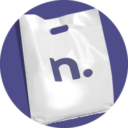 Custom Recycled Die Cut Handle Bags