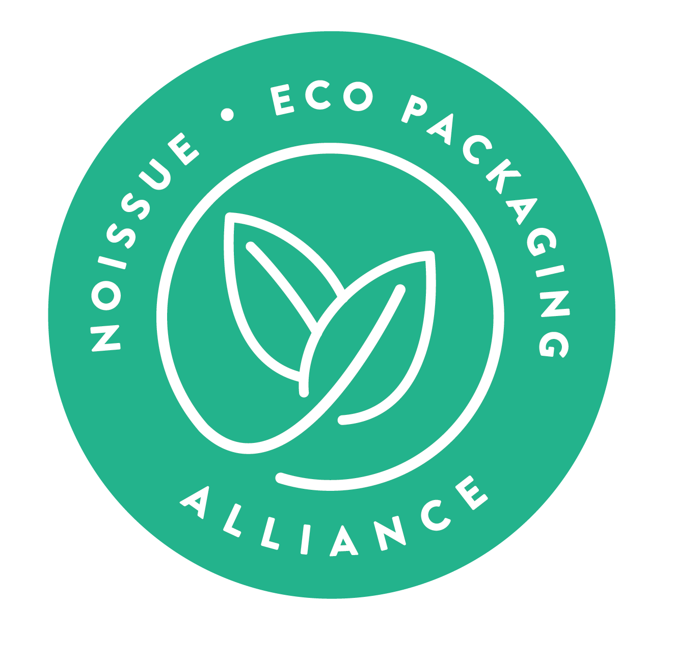 The Eco Packaging Alliance logo. The Little Spruce Co is commited to sustainability, and uses recycled and recyclable materials for our packaging.