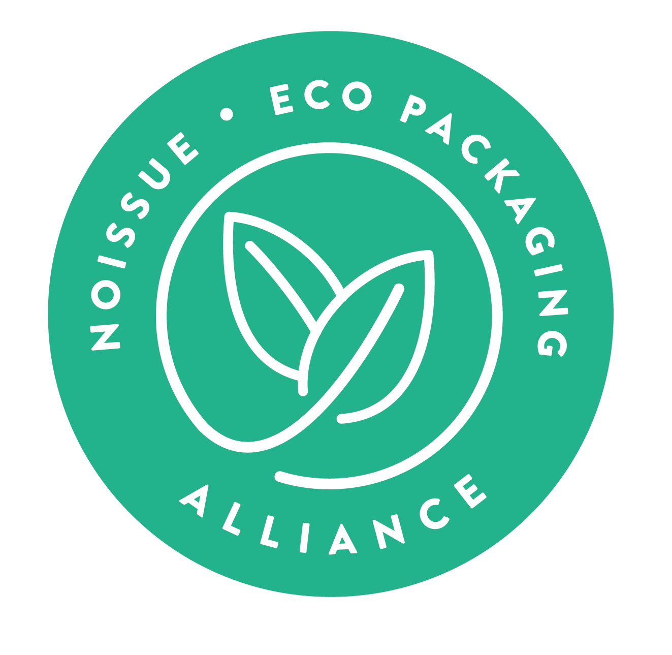 The Eco Packaging Alliance logo. The Little Spruce Co is commited to sustainability, and uses recycled and recyclable materials for our packaging.